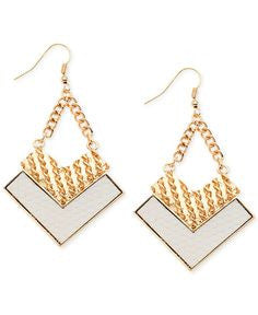 Charm Earrings Aces in Gold